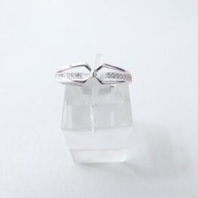 Anillo plata cubic y strass