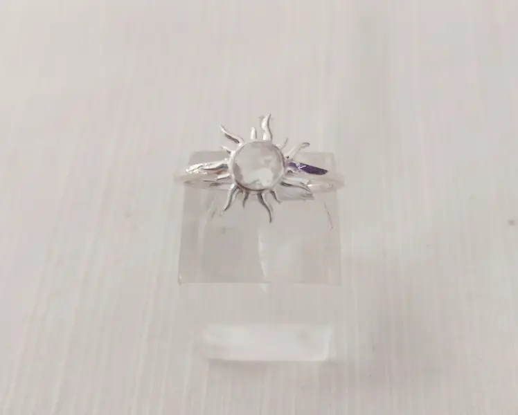 Anillo plata cubic y strass