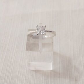 Anillo plata cubic y strass