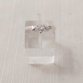 Anillo plata cubic y strass