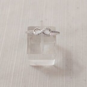 Anillo plata cubic y strass