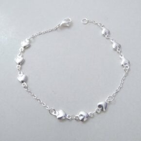 Pulsera acero blanco
