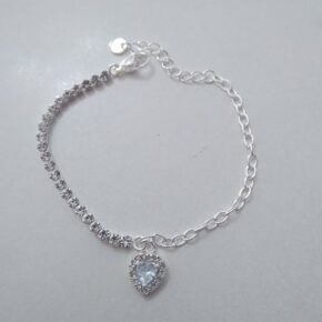 Pulsera acero blanco