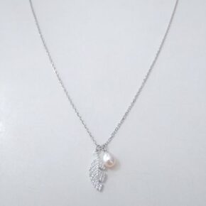 Cadena choker plata