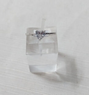 Anillo plata cubic y strass