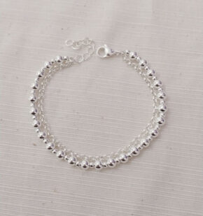 Pulsera acero blanco