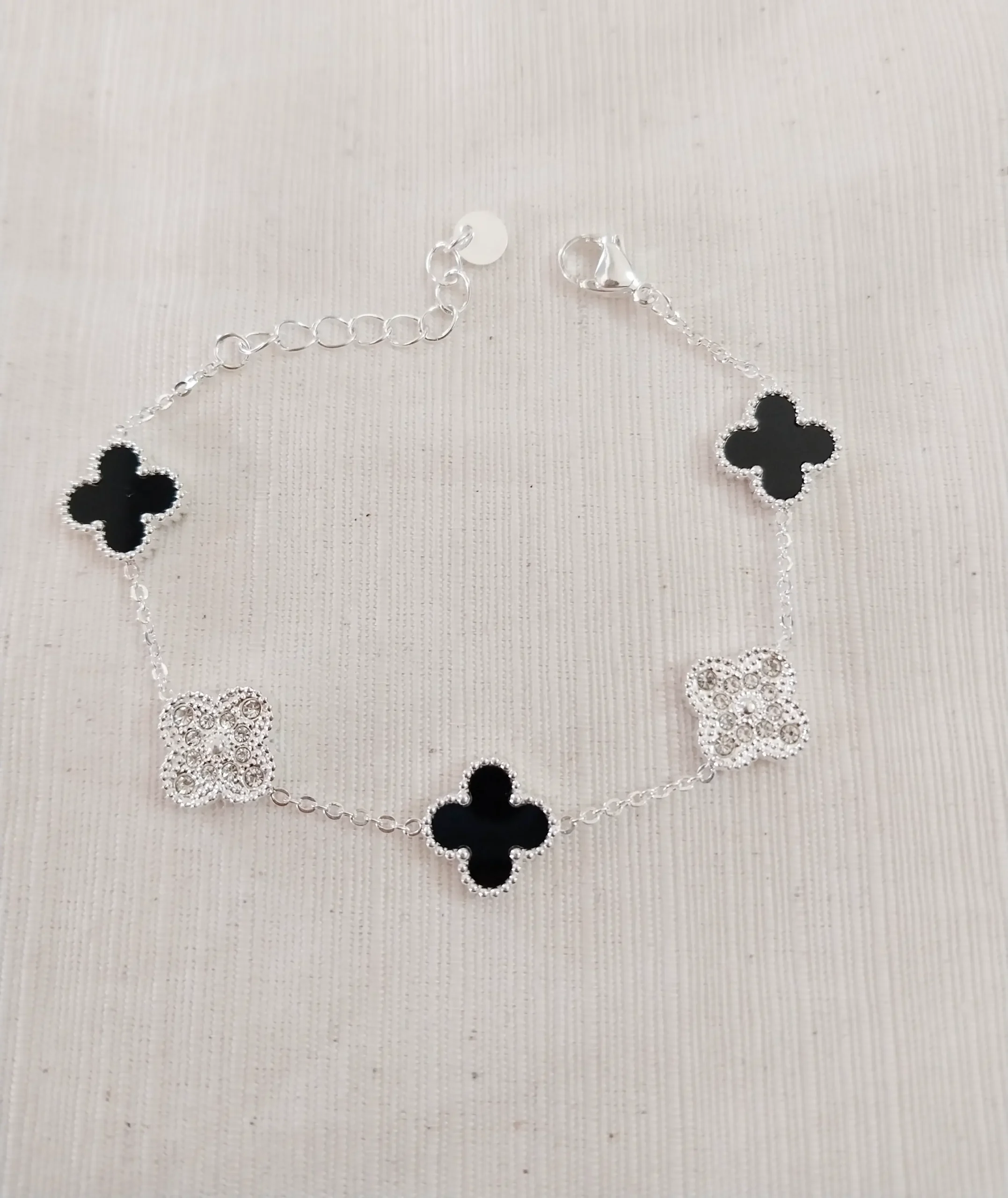 Pulsera acero blanco