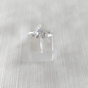 Anillo plata cubic y strass