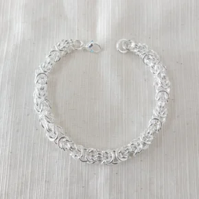 Pulsera acero blanco