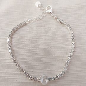 Pulsera acero blanco