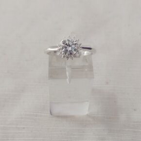 Anillo plata cubic y strass