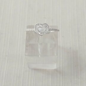 Anillo plata cubic y strass