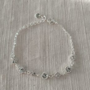 Pulsera acero blanco