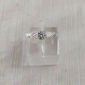 Anillo plata cubic y strass