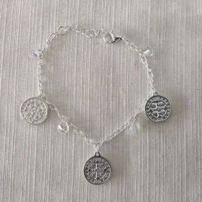 Pulsera acero blanco