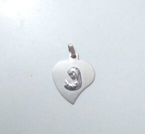 Dije plata 925 macizo