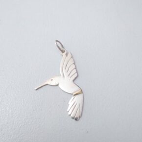 Dije plata y oro macizo