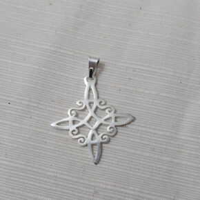 Dije plata 925 macizo