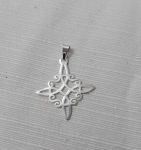 Dije plata 925 macizo