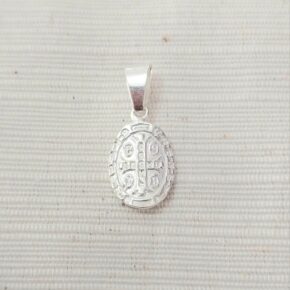 Dije plata 925 macizo