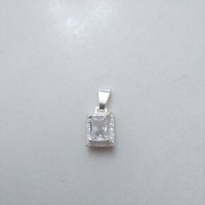 Dije plata y piedra