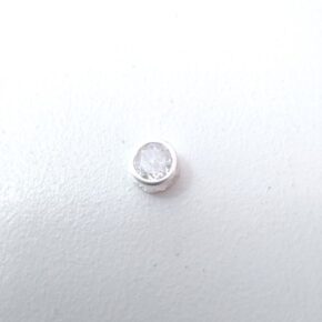 Dije plata y piedra