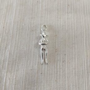 Dije plata 925 macizo