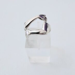 Anillo plata macizo