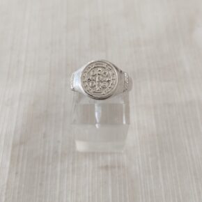 Anillo plata macizo