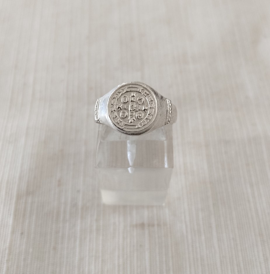 Anillo plata macizo