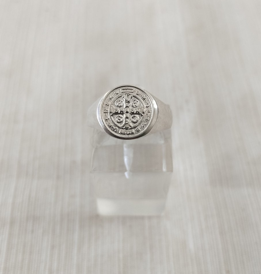 Anillo plata macizo