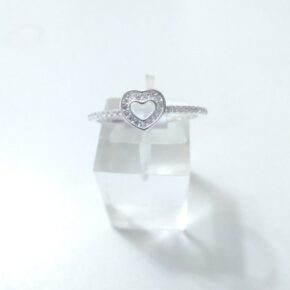 Anillo plata y piedra