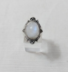 Anillo plata y piedra