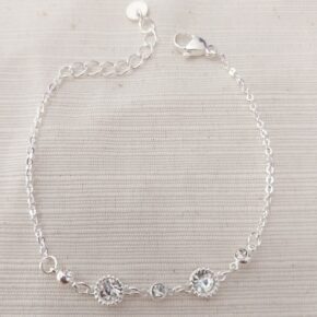 Pulsera acero blanco