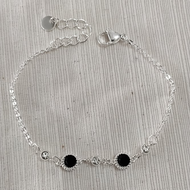 Pulsera acero blanco