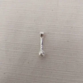 Dije plata 925 macizo