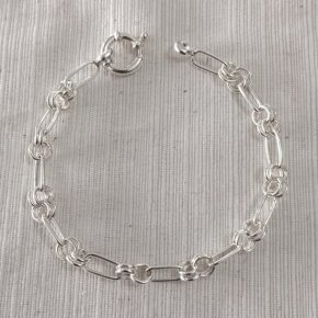 Pulsera combinada, cierre marinero