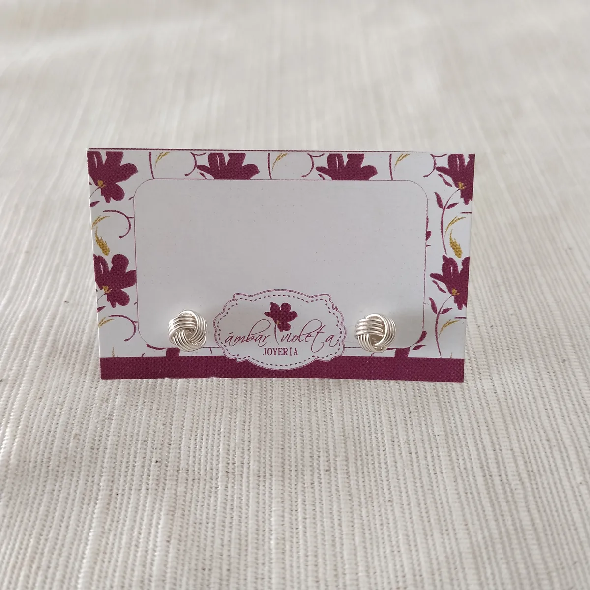 Aros de plata