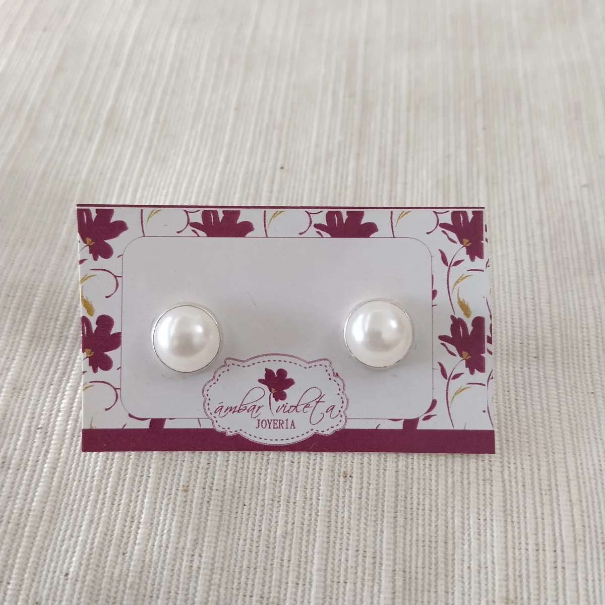 Aros de plata