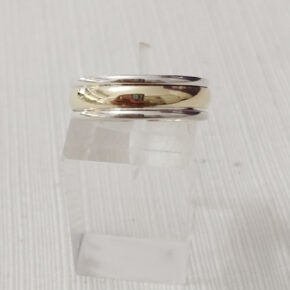 Alianzas plata y oro (6mm)
