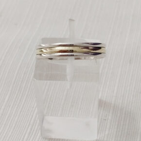 Alianzas plata y oro (4mm)