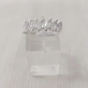 Anillo plata y piedra