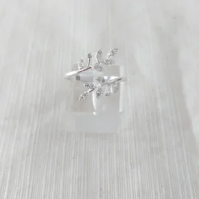 Anillo plata cubic y strass