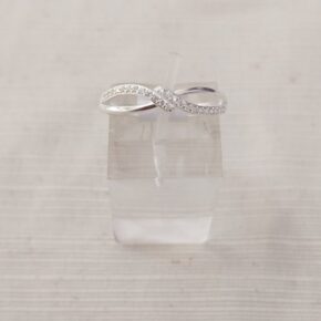 Anillo plata cubic y strass